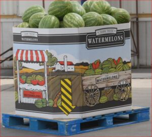 36" Watermelon Bulk Bin