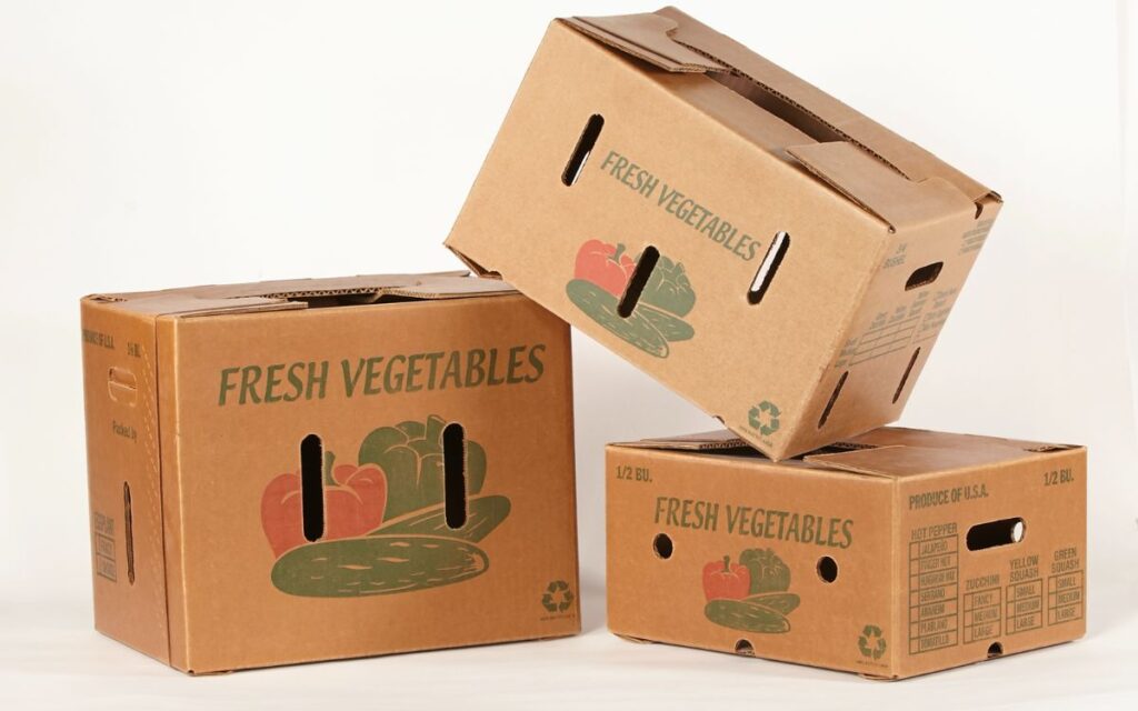 Cardboard Produce Boxes